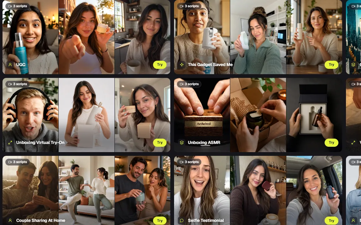 The feed-format variant of the same campaign.