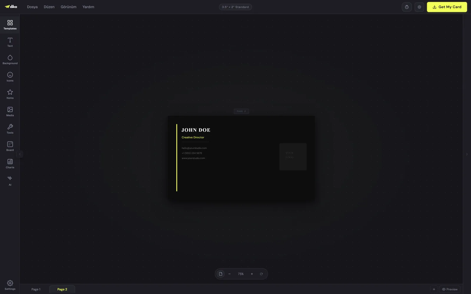 Video and slides, built on the same canvas